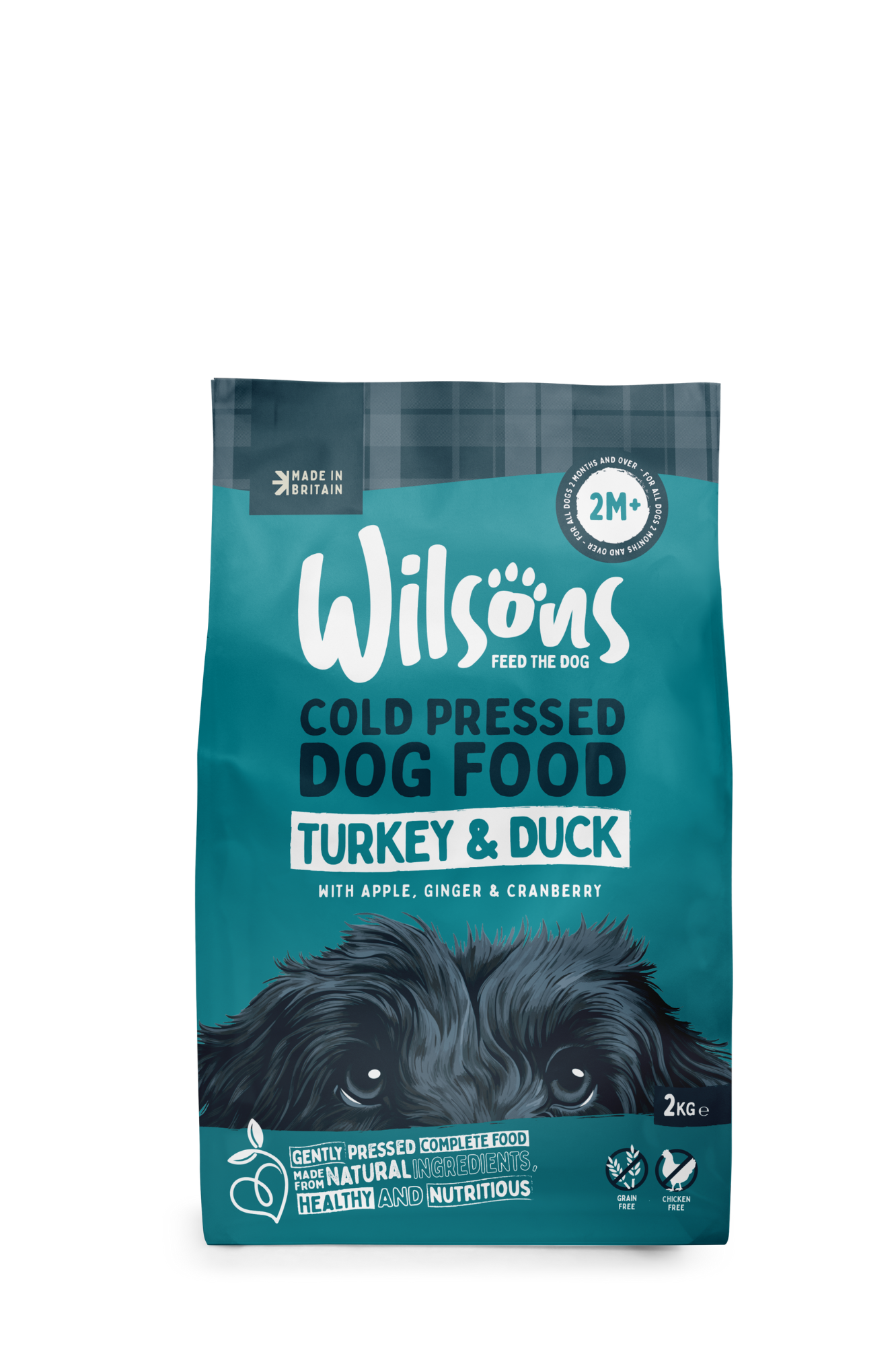 Turkey & Duck Premium British Cold Pressed Dog Food - Over 500kg