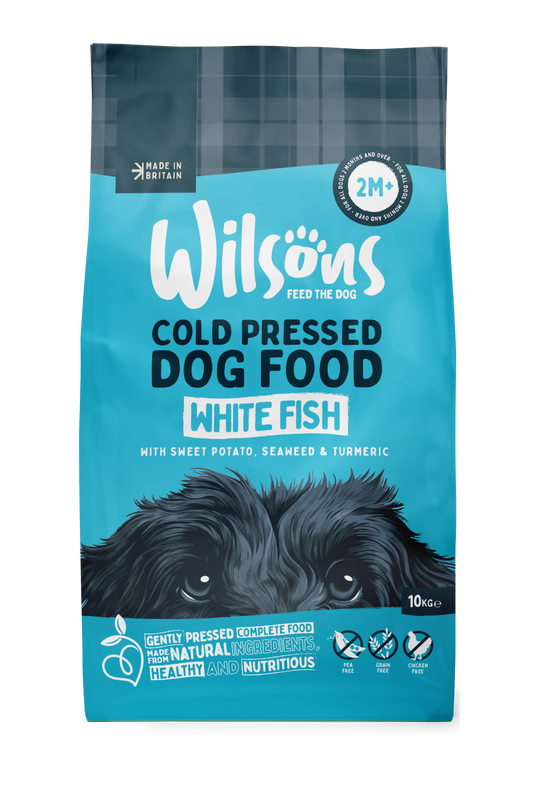 White Fish Premium Cold Pressed Dog Food - Over 500kg