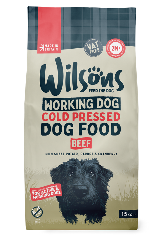 Beef Cold Pressed Working Dog Food - Over 500kg