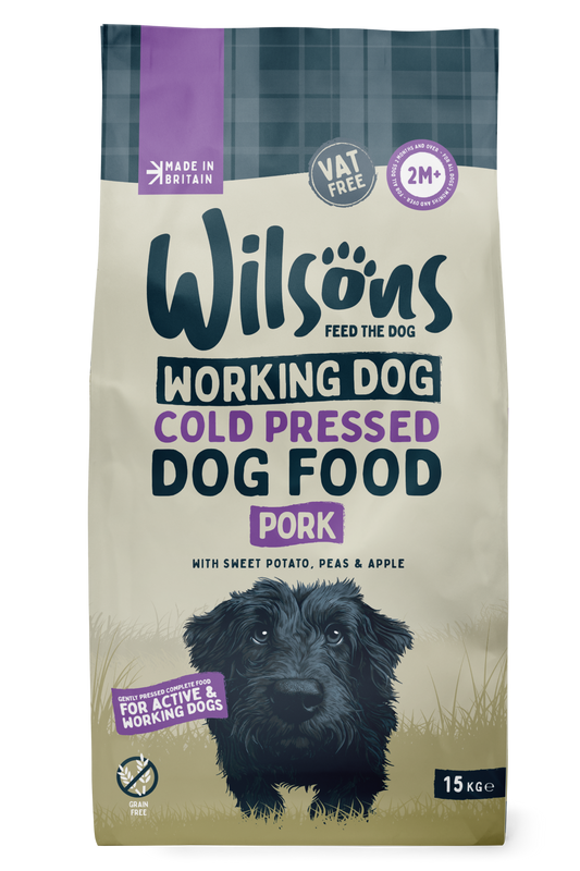 Pork Cold Pressed Working Dog Food - Over 500kg