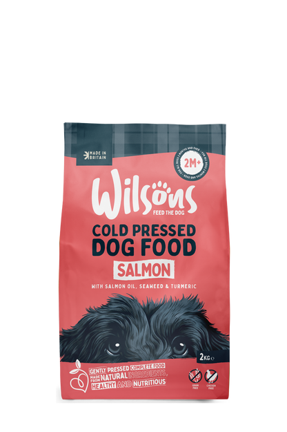 Salmon Premium British Cold Pressed Dog Food - Over 500kg