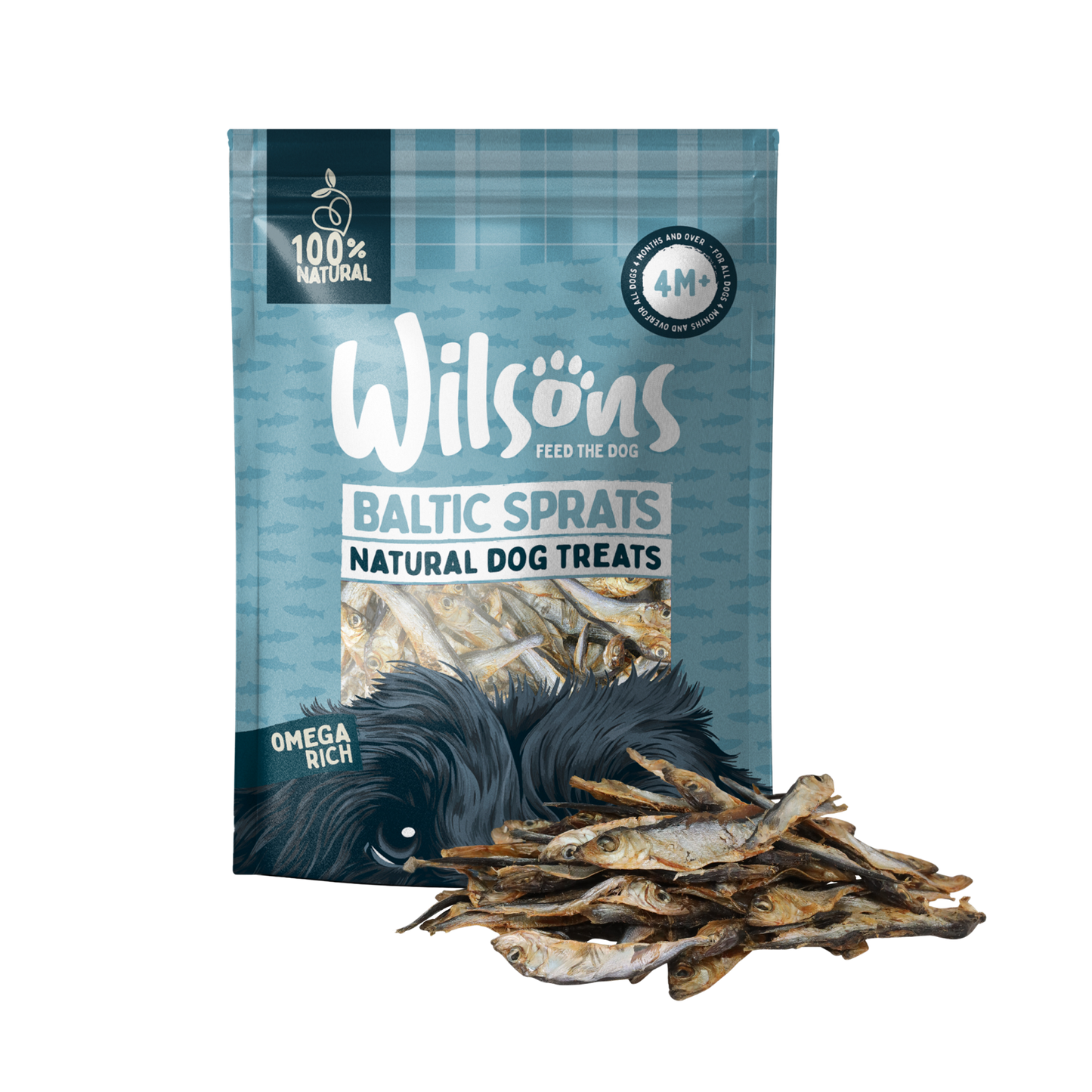 Baltic Sprats Natural Dog Treats - Over 500kg