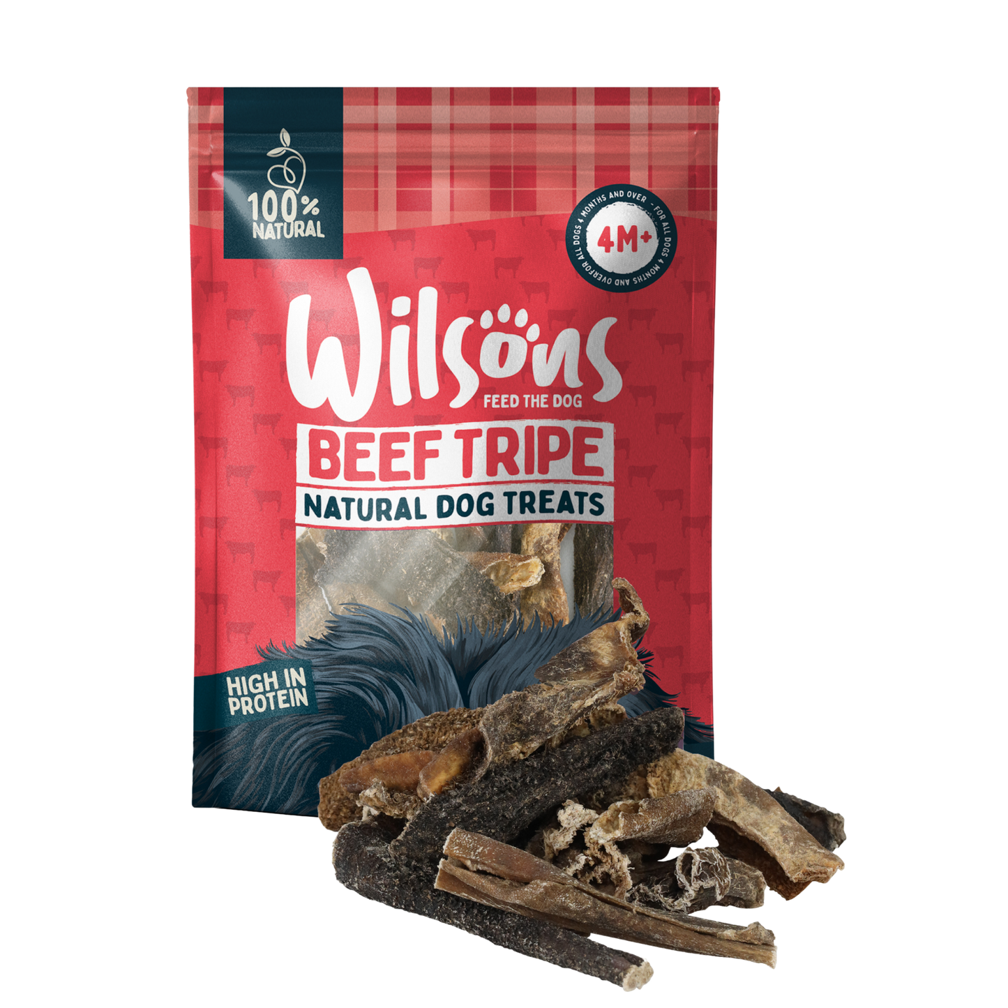 Beef Tripe Natural Dog Treats - Over 500kg