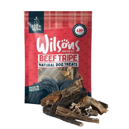 Beef Tripe Natural Dog Treats - Over 500kg