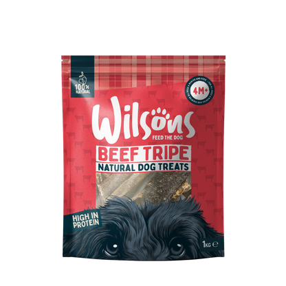 Beef Tripe Natural Dog Treats - Over 500kg