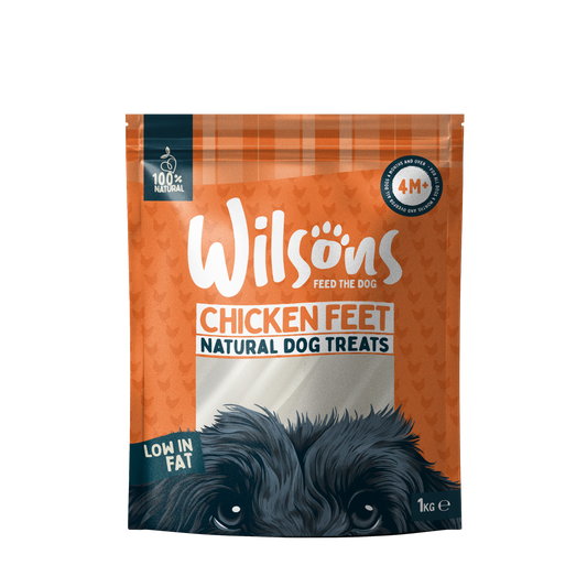 Chicken Feet Natural Dog Treats - Over 500kg