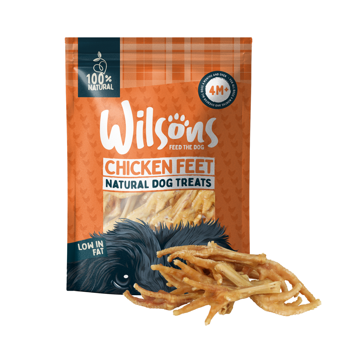 Chicken Feet Natural Dog Treats - Over 500kg