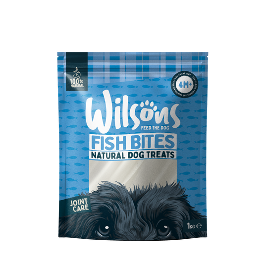 Fish Bites Natural Dog Treats - Over 500kg