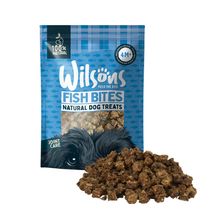 Fish Bites Natural Dog Treats - Over 500kg