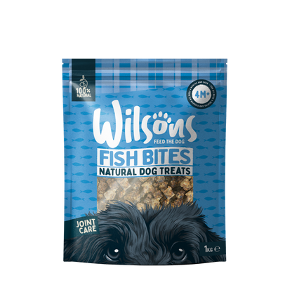 Fish Bites Natural Dog Treats - Over 500kg