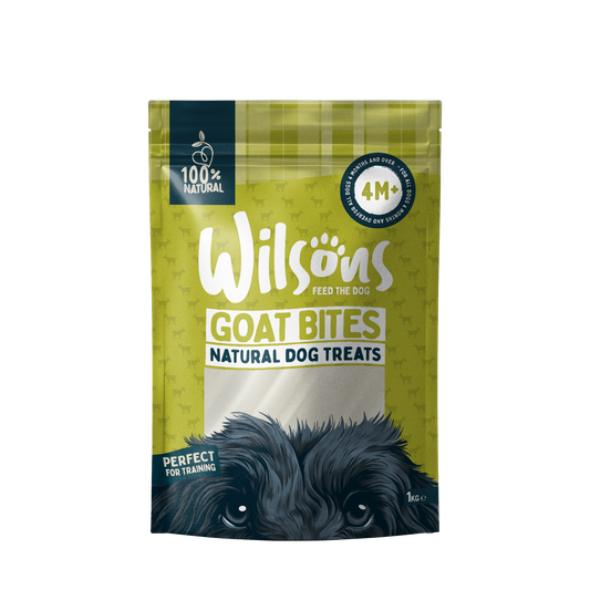 Goat Bites Natural Dog Treats - Over 500kg