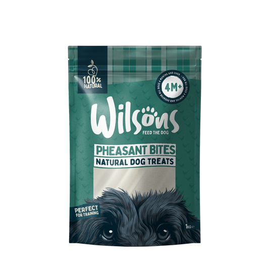 Pheasant Bites Natural Dog Treats - Over 500kg