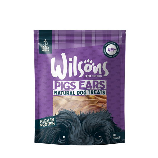 Pigs Ears Natural Dog Treats - Over 500kg