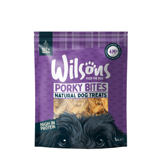 Porky Bites Inner Ears Natural Dog Treats