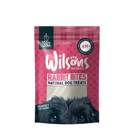 Rabbit Bites Natural Dog Treats - Over 500kg