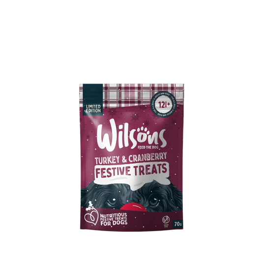 Turkey and Cranberry Festive Dog Treats