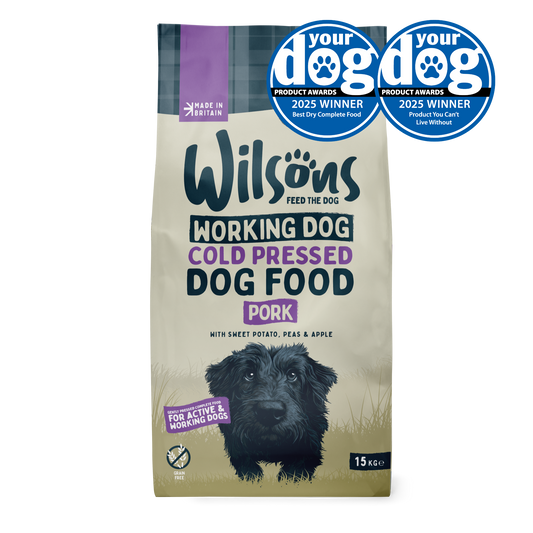 Pork Cold Pressed Working Dog Food - Over 500kg