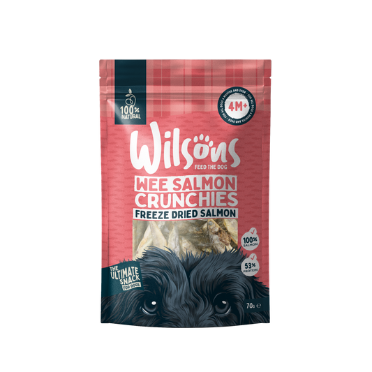 Wee Salmon Crunchies Natural Dog Treats