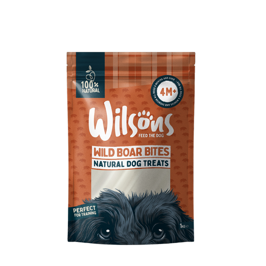 Wild Boar Bites Natural Dog Treats