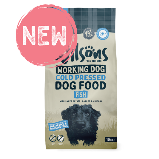 Fish Cold Pressed Working Dog Food - Over 500kg